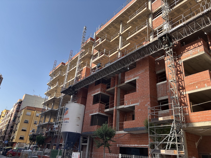 EDIFICIO LA PLANA…..ACTUALIZACION OBRAS A 12 DE AGOSTO DE 2025- FACHADAS- ¡¡¡